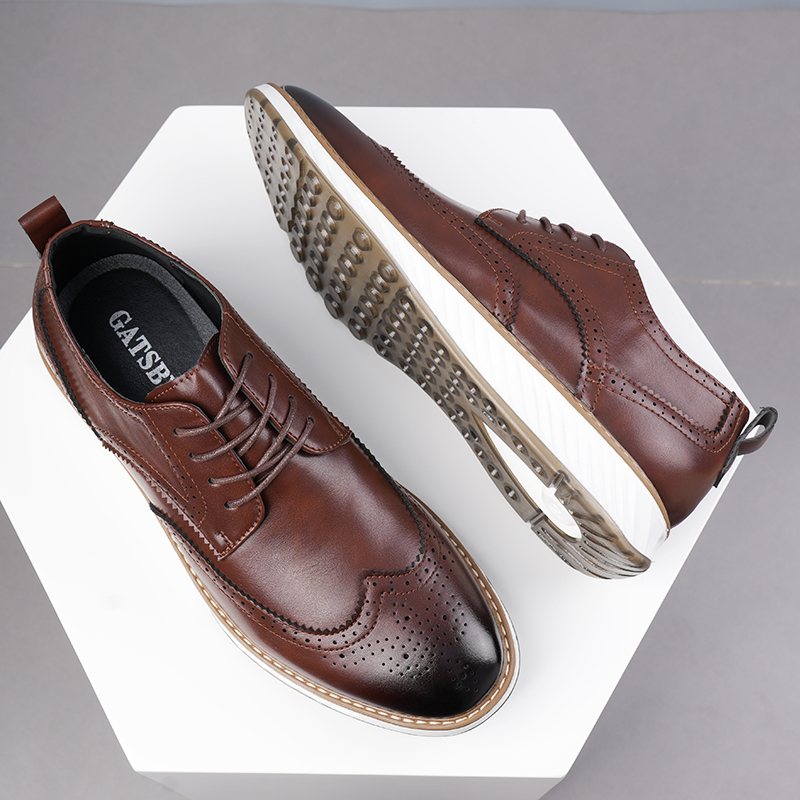 Leatherworking Classic - Men's casual business shoes Classic and