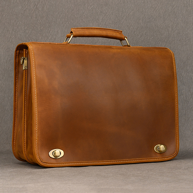 Leather Work Bag Laptop - Mới Nhất 100% Chính Hãng Túi
