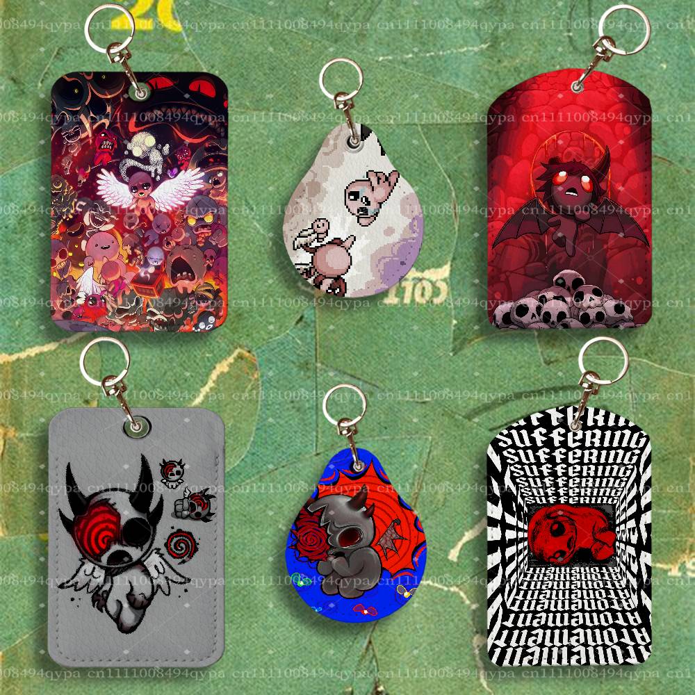 Leather Working - The B-Binding Of Isaac Keychain Card