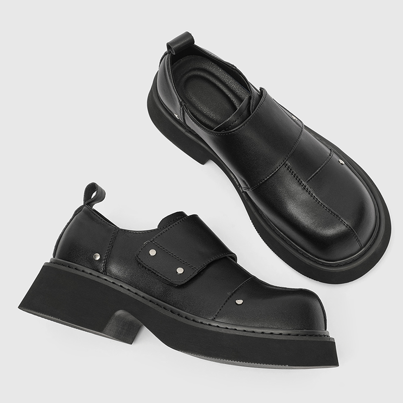 Leatherworking Classic - Thick soled men's leather shoes Classic