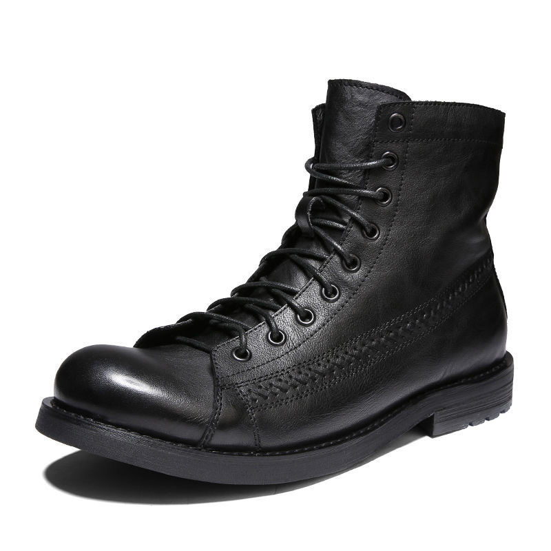 Leatherworking Classic - 2026 Mens Ankle Boots Classic Handmade