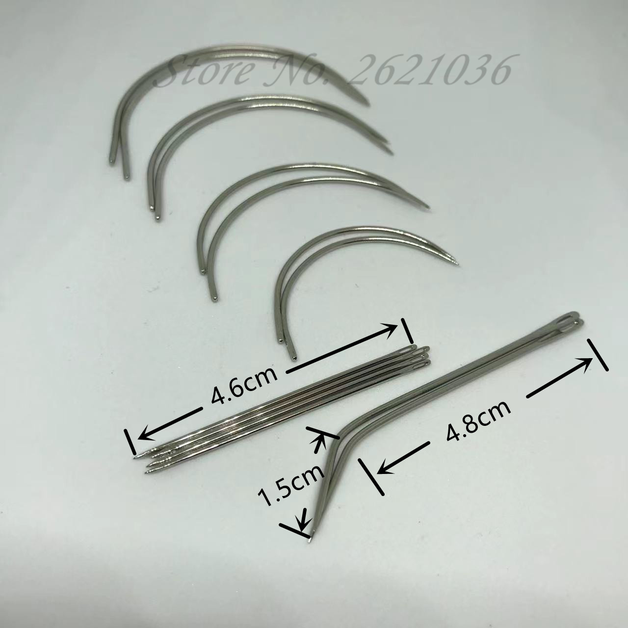 Leatherwork Tool Kit - Leather Sewing Needles Set - Curved