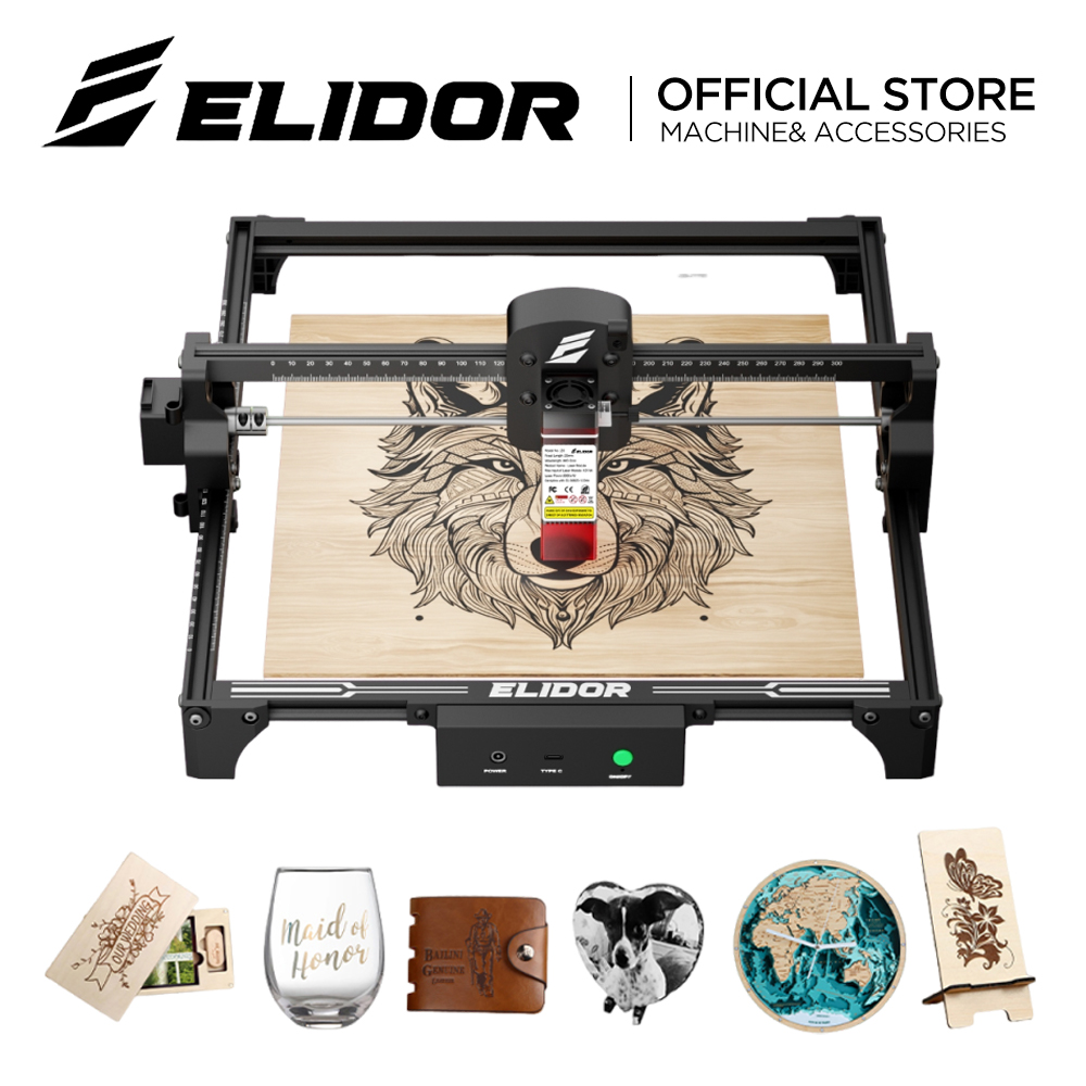 Leatherwork Beginner Tools - ELIDOR Z6 12W 6W Laser Engraver