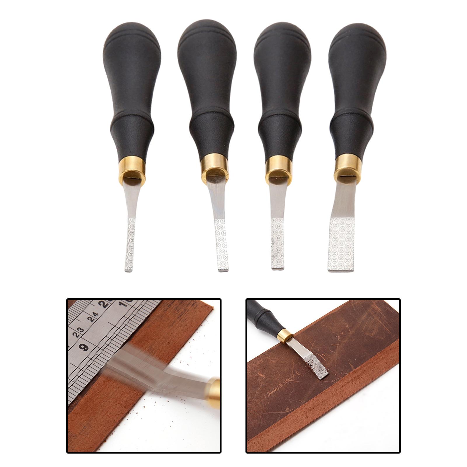 Leatherwork Beginner Tools - Leather Polish File Tool Head Ergonomic