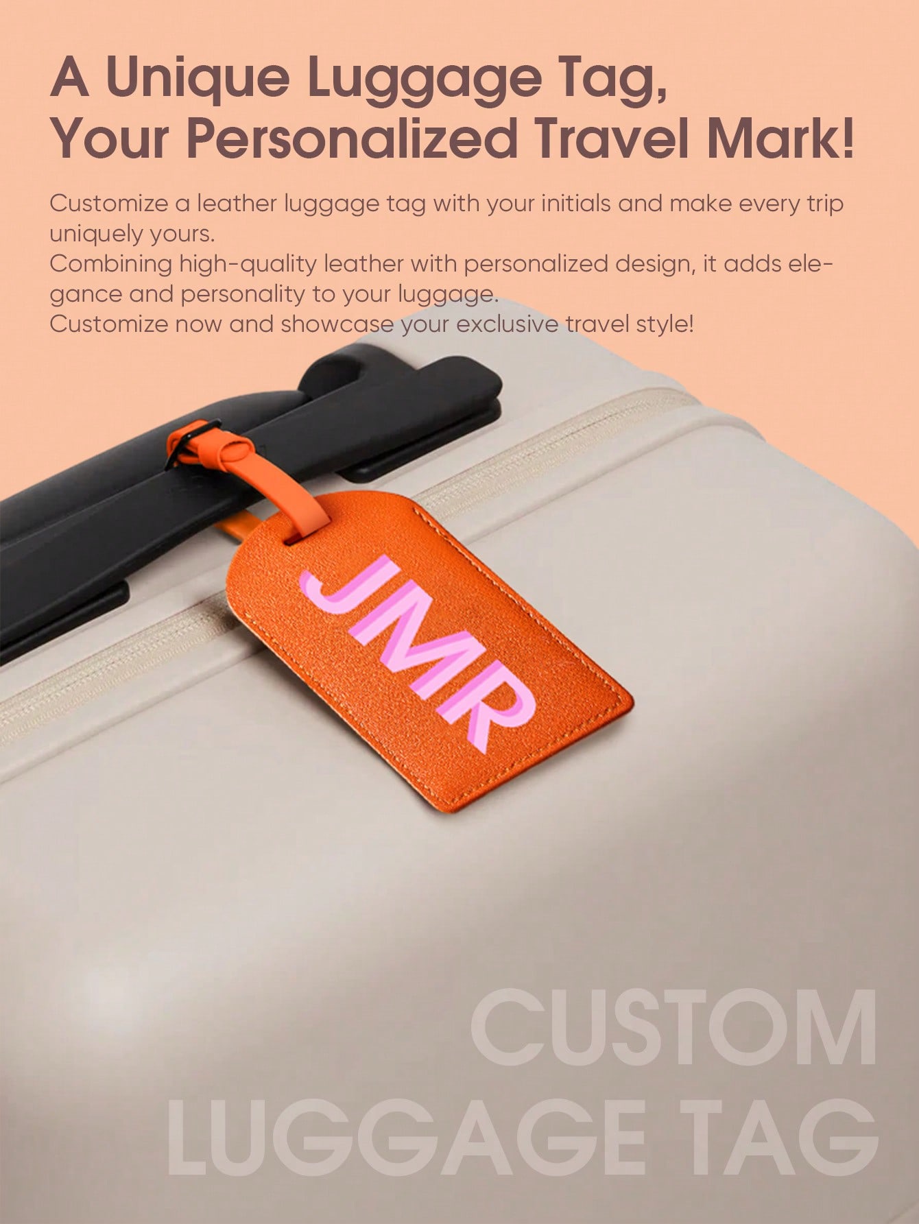 Personalized Initial Luggage T - đánh giá và giá Leatherwork Letters
