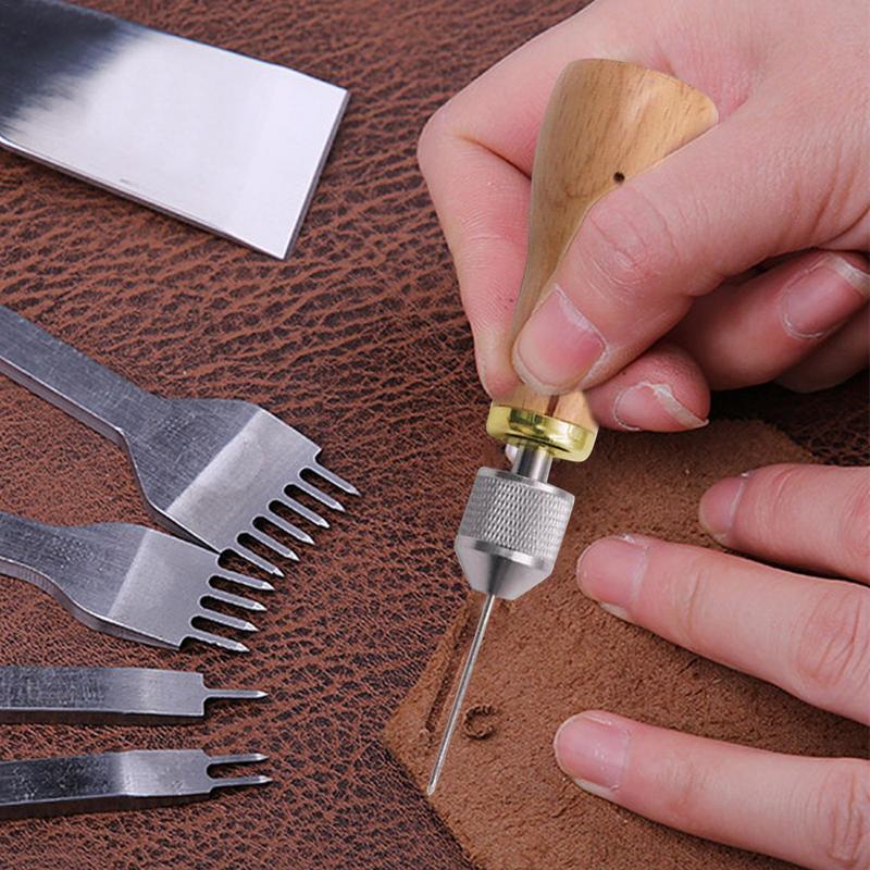 Leather Working Tool Kit Uphol - đánh giá và giá Leatherwork Beginner Tools