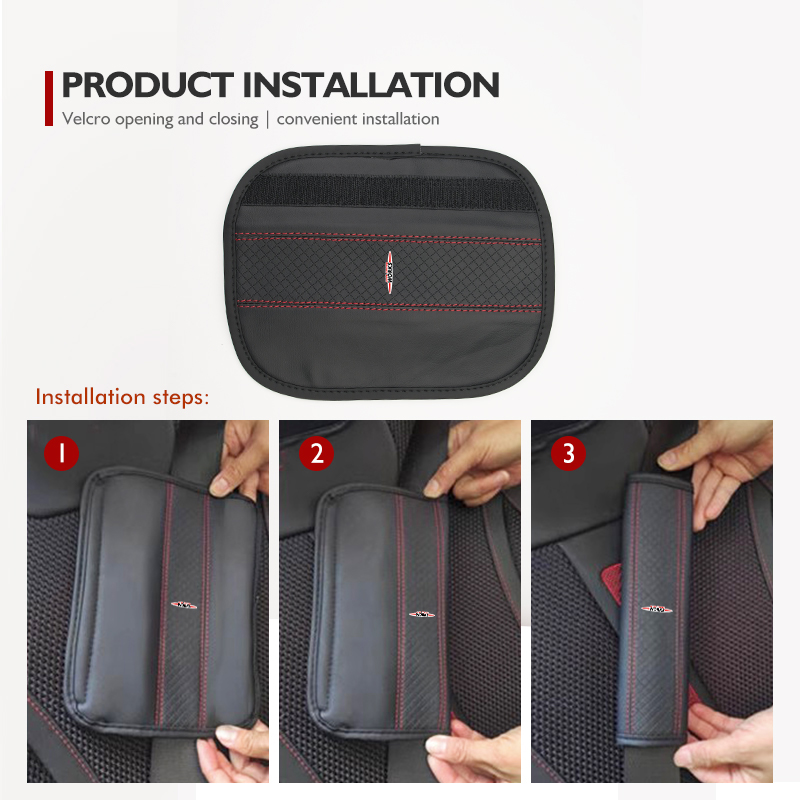 Leather Car Seat Belt Protecto - đánh giá và giá Leather Work For Car