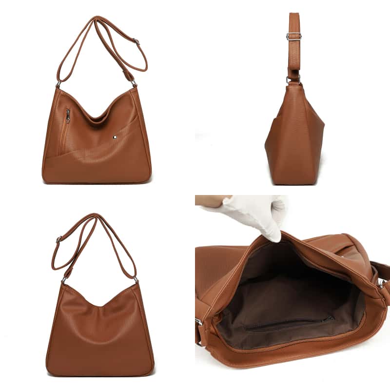 Women's PU Leather Crossbody B - đánh giá và giá Leather Work Handbags For Women