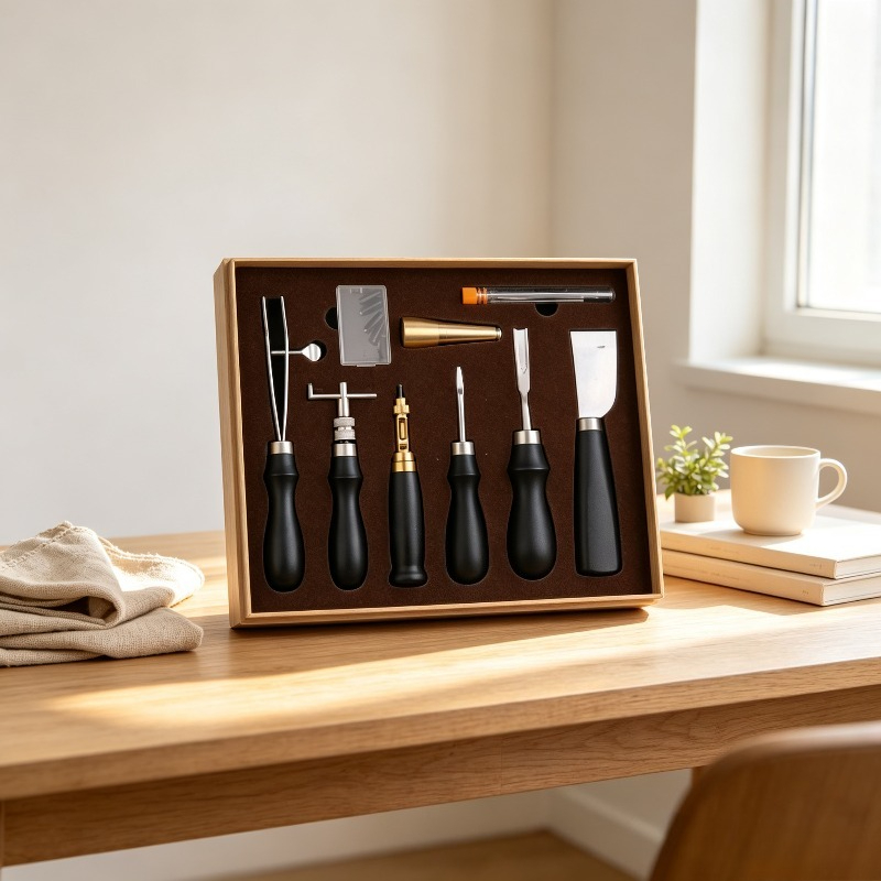 Complete Leather Hand Sewing K - đánh giá và giá Leatherwork Beginner Tools