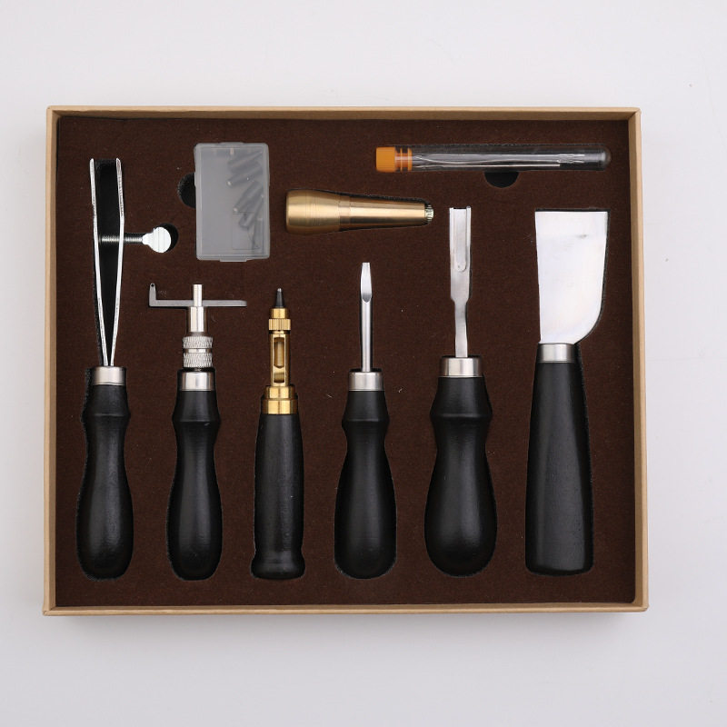 Complete Leather Hand Sewing K - đánh giá và giá Leatherwork Beginner Tools