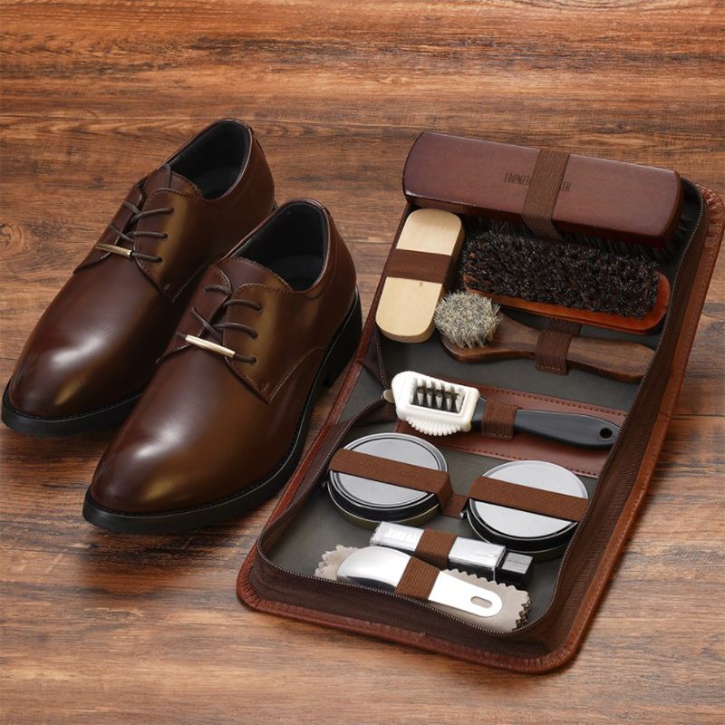 HorseHair Shoe Brush Set Leath - đánh giá và giá Leatherwork Tool Kit