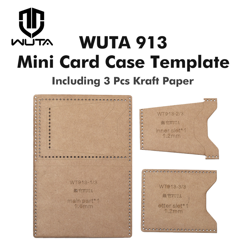 WUTA 913 Mini Đựng Thẻ Giấy Kr - đánh giá và giá Leatherwork Tool Kit