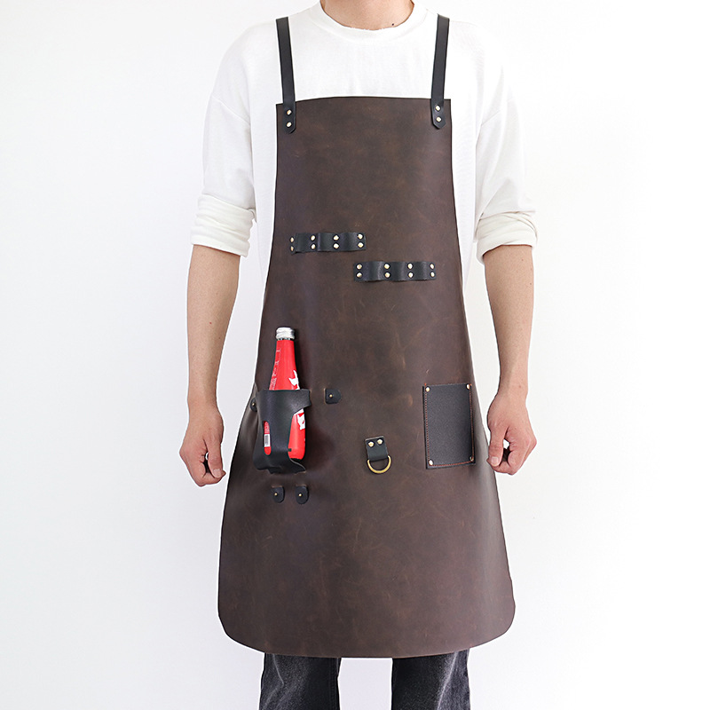 Outdoor PU Leather Apron Outdo - đánh giá và giá Leather Work Is