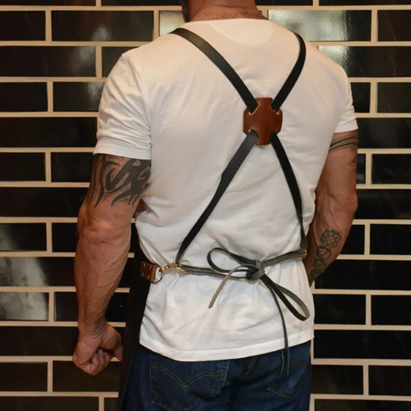 Outdoor PU Leather Apron Outdo - đánh giá và giá Leather Work Is