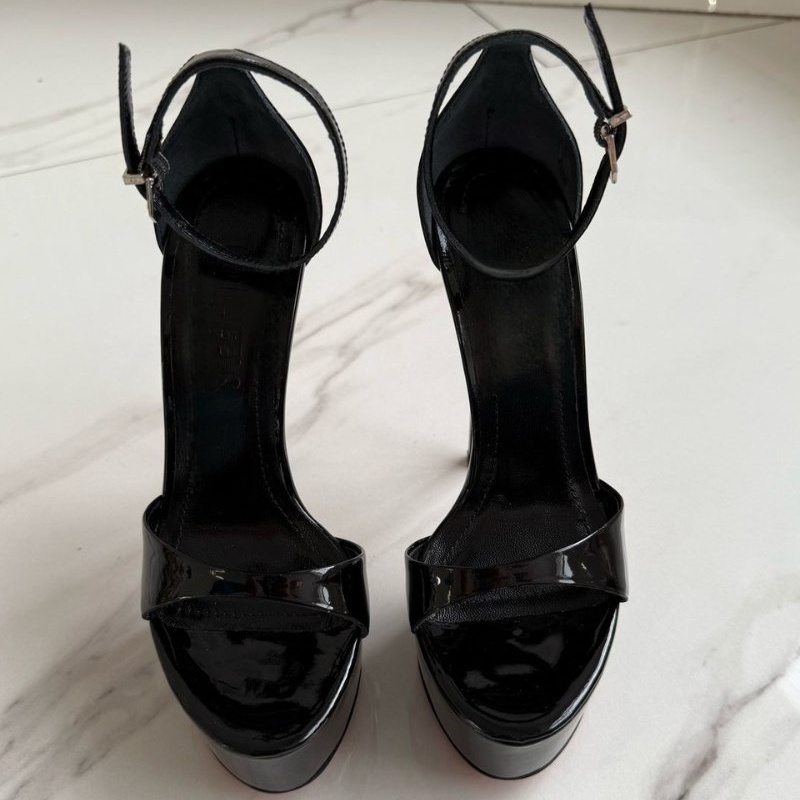 Women Summer High Heeled Sanda - đánh giá và giá Leather Work Heels