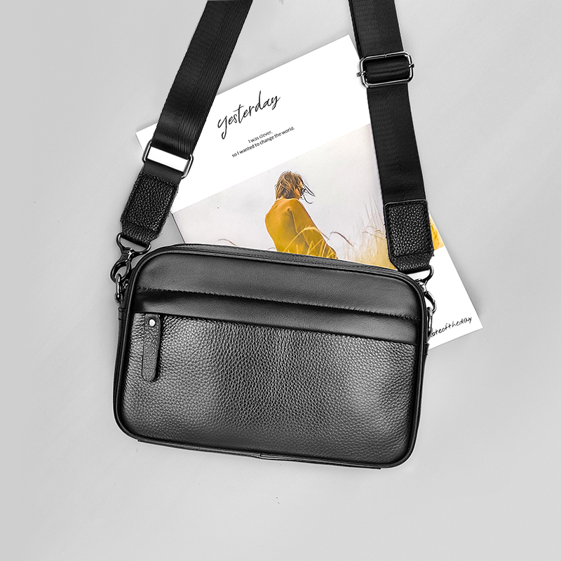 Men's Genuine Leather Shoulder - đánh giá và giá Leather Work Bag Laptop