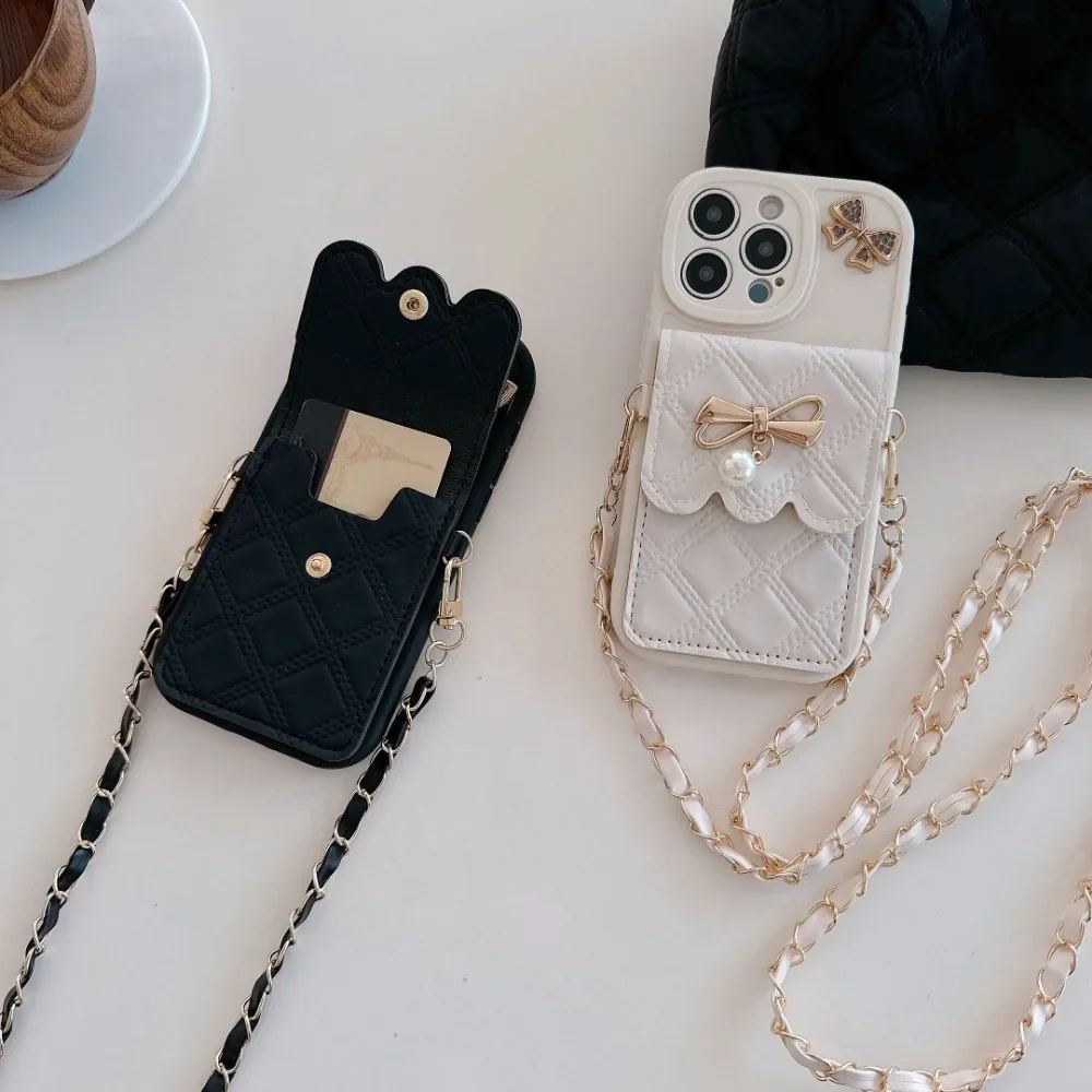 3D Bowknot Crossbody Card Hold - đánh giá và giá Leather X