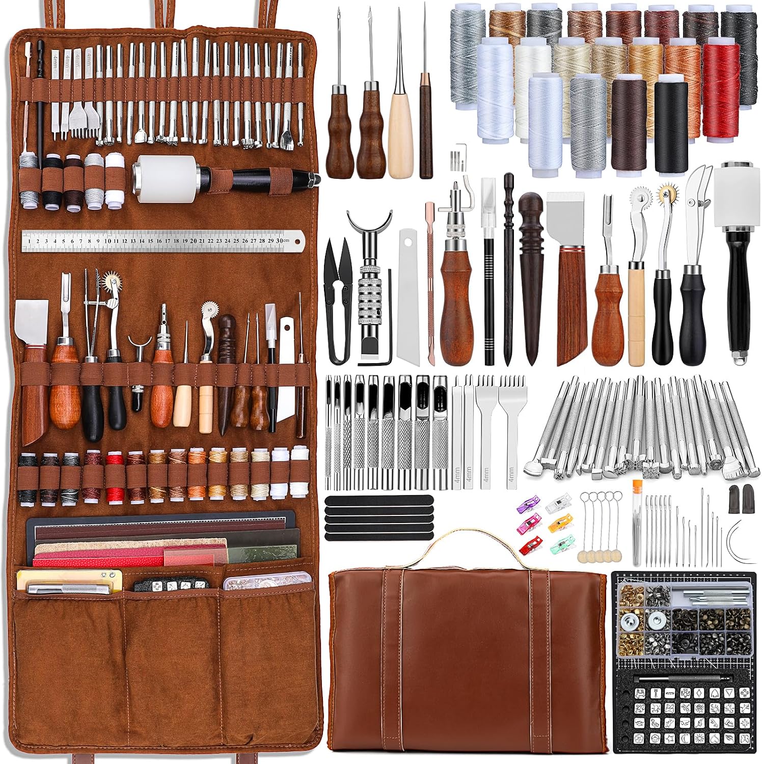 Leather Tooling Kit Leather Cr - đánh giá và giá Leatherwork Tool Kit