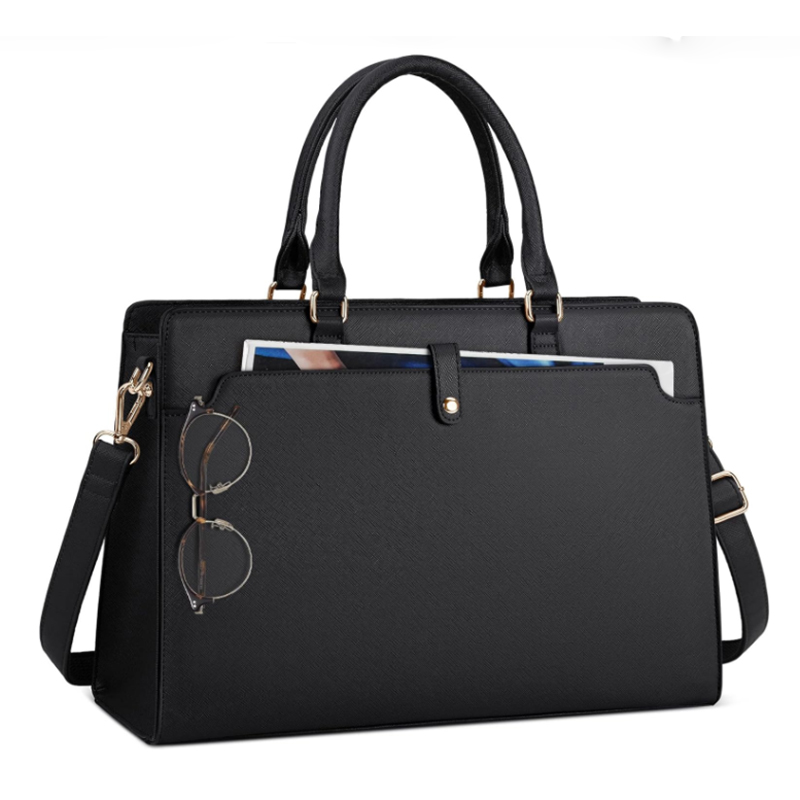 Large Capacity Laptop Bag for  - đánh giá và giá Leather Work Bag Laptop