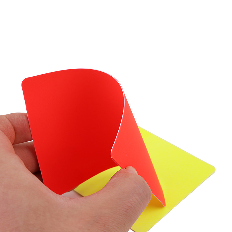 Referee Red Yellow Cards Set W - đánh giá và giá Leatherwork Tool Kit