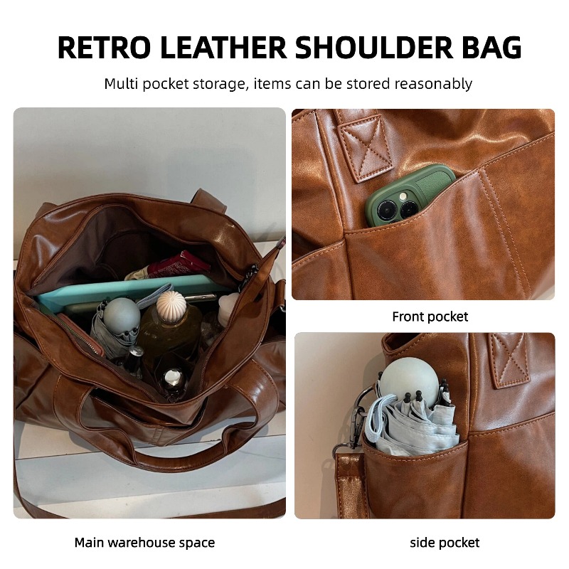 Women Retro Soft Leather Handb - đánh giá và giá Leatherwork Workshop