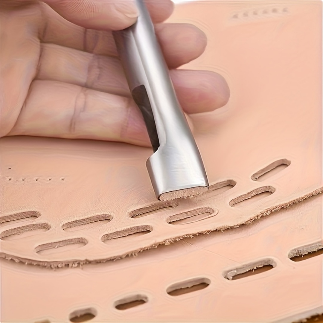 5pcs Leather Oblong Belt Hole  - đánh giá và giá Leatherwork Punch