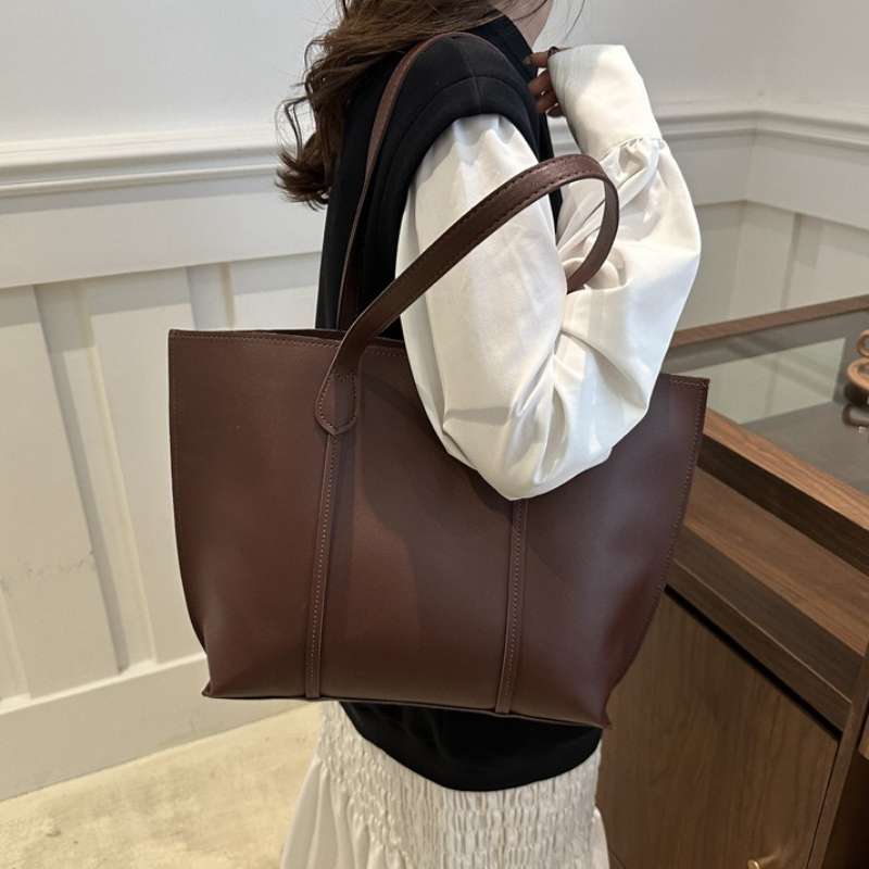 Retro Faux Leather Shoulder Ba - đánh giá và giá Leather Work Bag Laptop