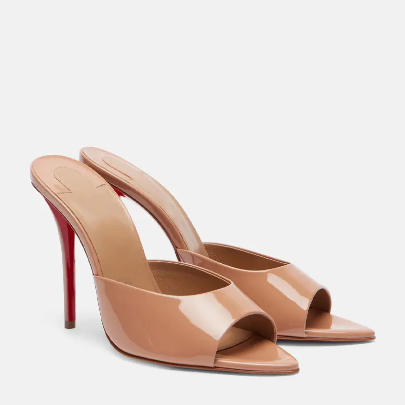 Shoes for Women New Pointed Op - đánh giá và giá Leather Work Heels