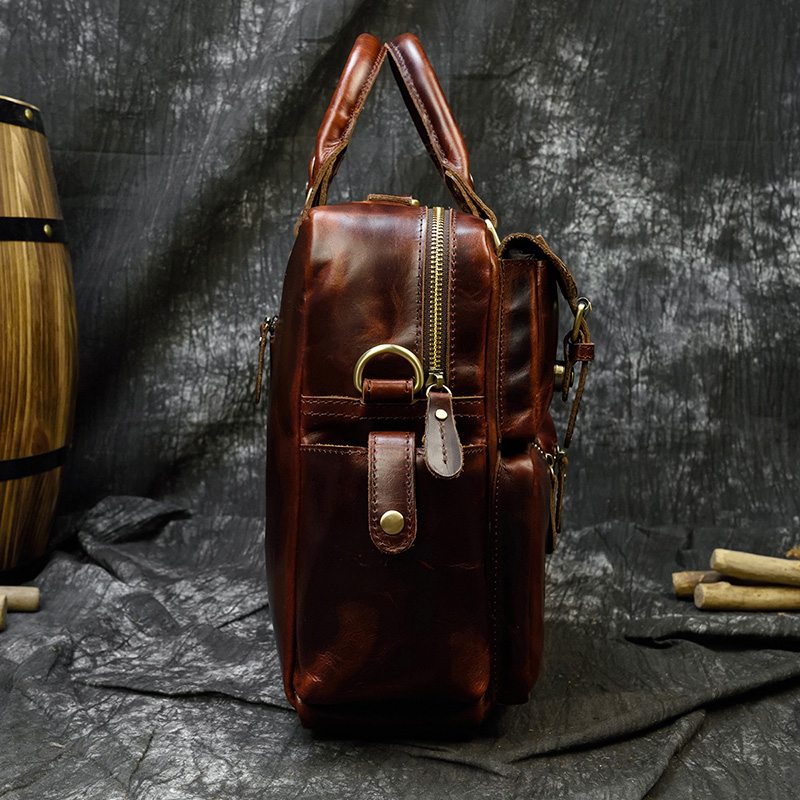 Dép Nam Da Thật Chính Hãng Da  - đánh giá và giá Leather Work Bag Laptop