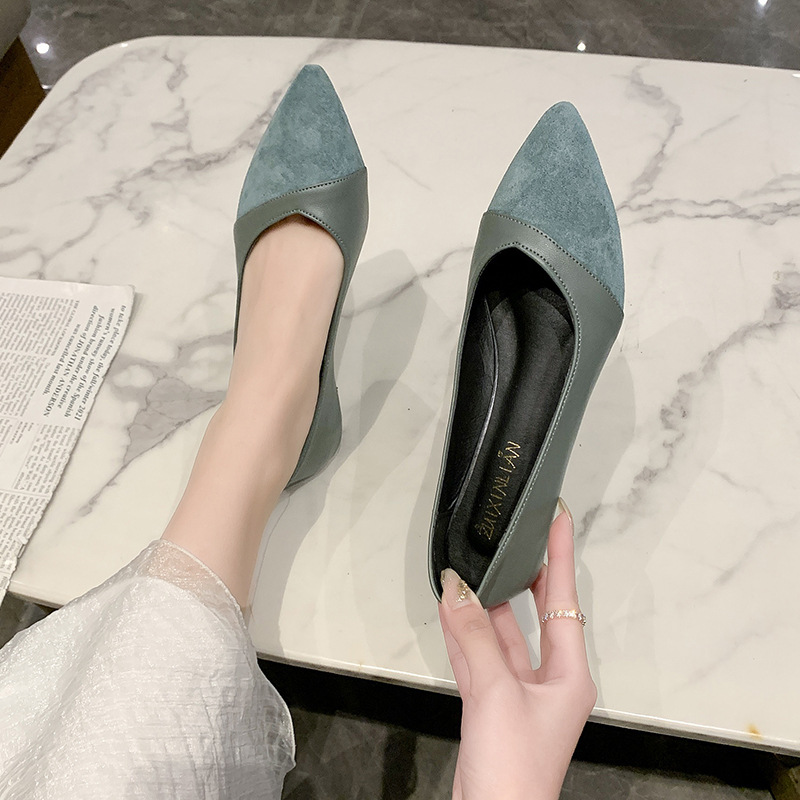 Flat black leather shoes for w - đánh giá và giá Leather Work Heels