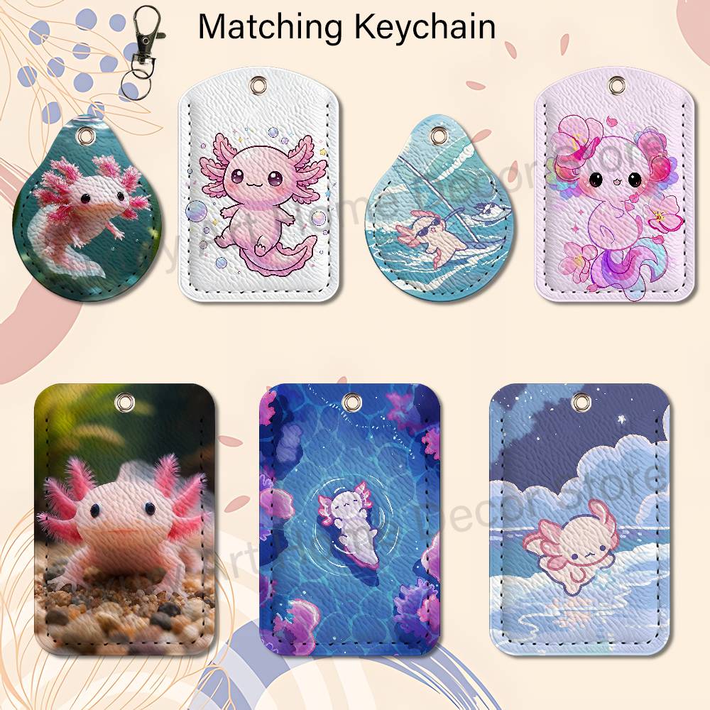 Cute pink A-Axolotl Cartoon Ho - đánh giá và giá Leather Working
