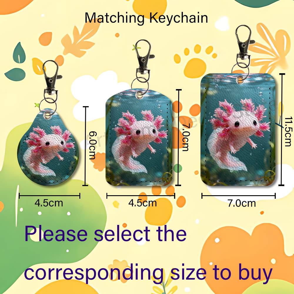 Cute pink A-Axolotl Cartoon Ho - đánh giá và giá Leather Working