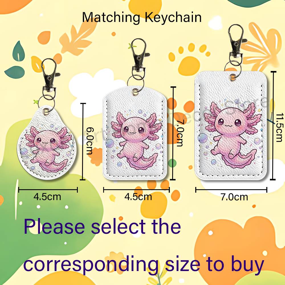 Cute pink A-Axolotl Cartoon Ho - đánh giá và giá Leather Working