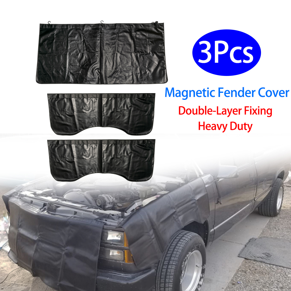 3 PCS/set Magnetic Fender Cove - đánh giá và giá Leather Work For Car