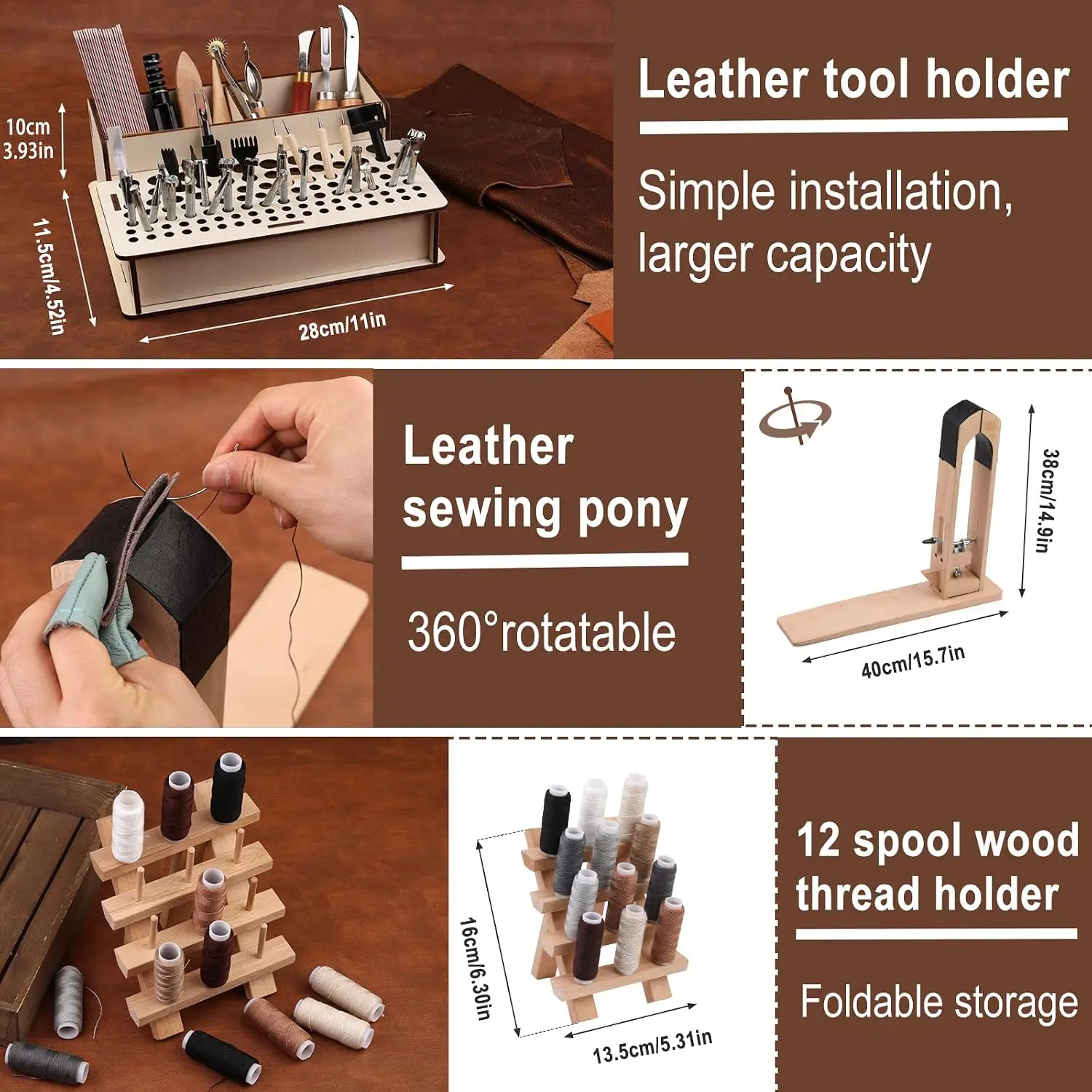 628Pcs Leather Working Tooling - đánh giá và giá Leatherwork Beginner Tools