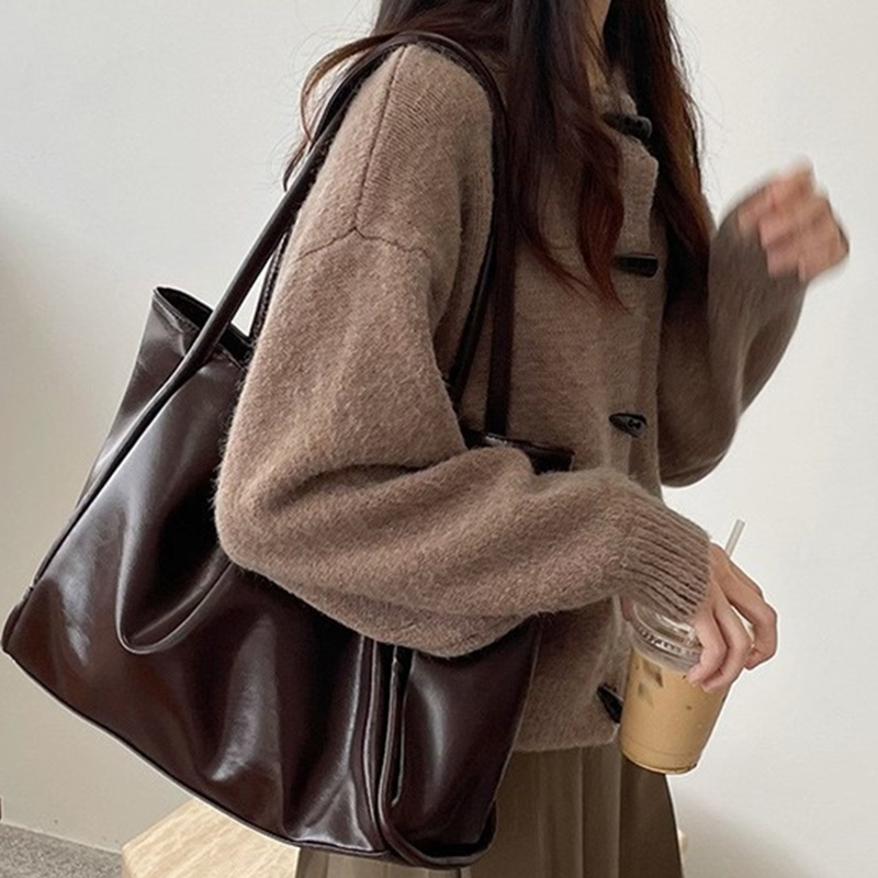 2026 Women New Vintage Shoulde - đánh giá và giá Leather Work Handbags For Women