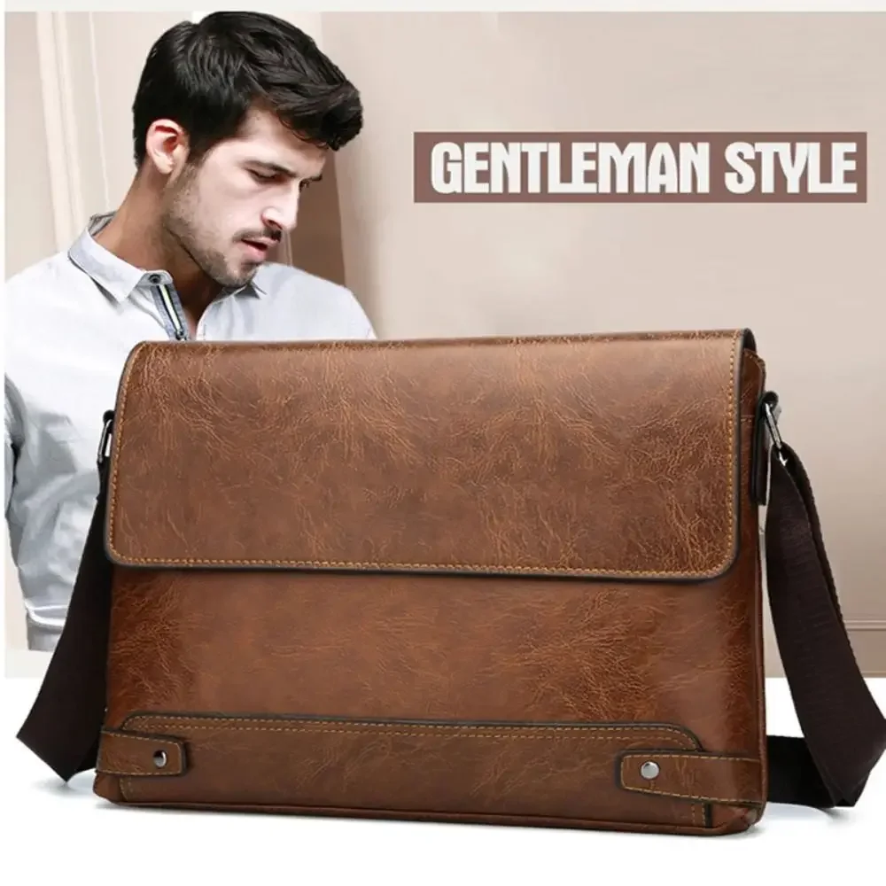 Briefcase For Men PU Leather T - đánh giá và giá Leather Work Bag Laptop