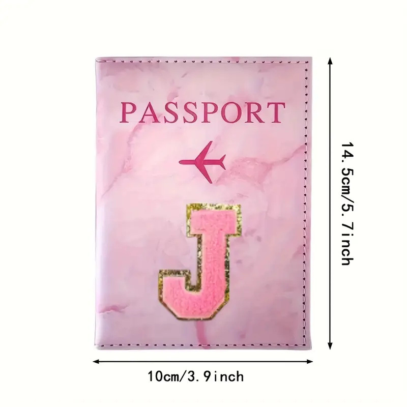 Pink PU Leather Passport Holde - đánh giá và giá Leatherwork Letters