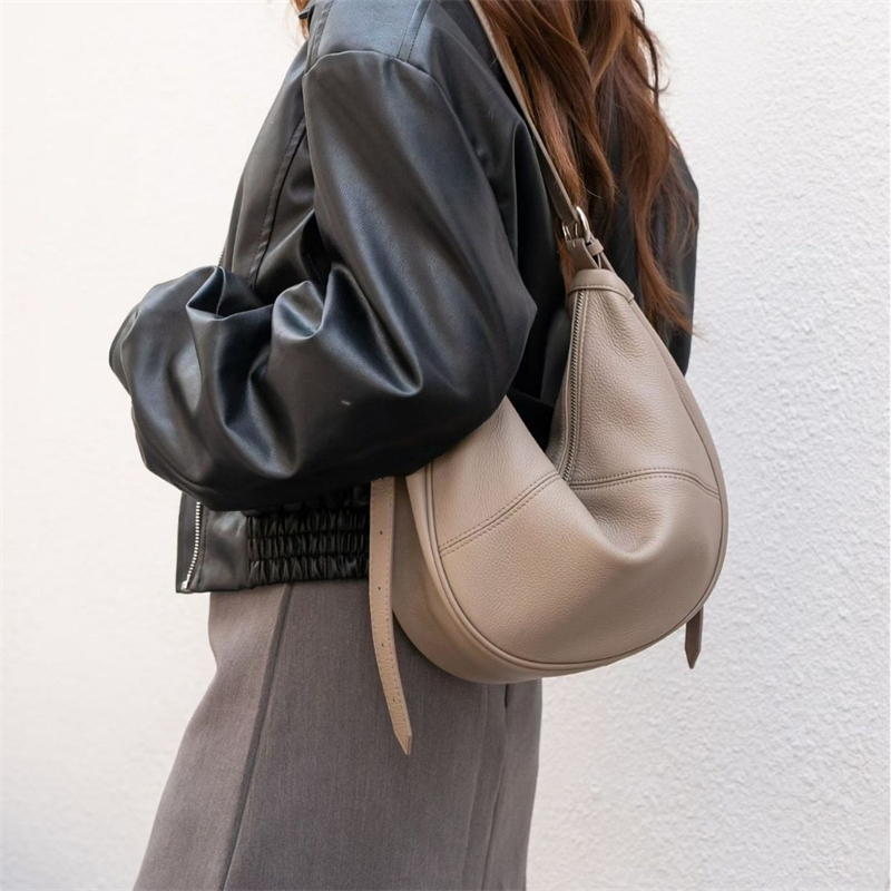 BURMINSA Soft Genuine Leather  - đánh giá và giá Leather Work Handbags For Women
