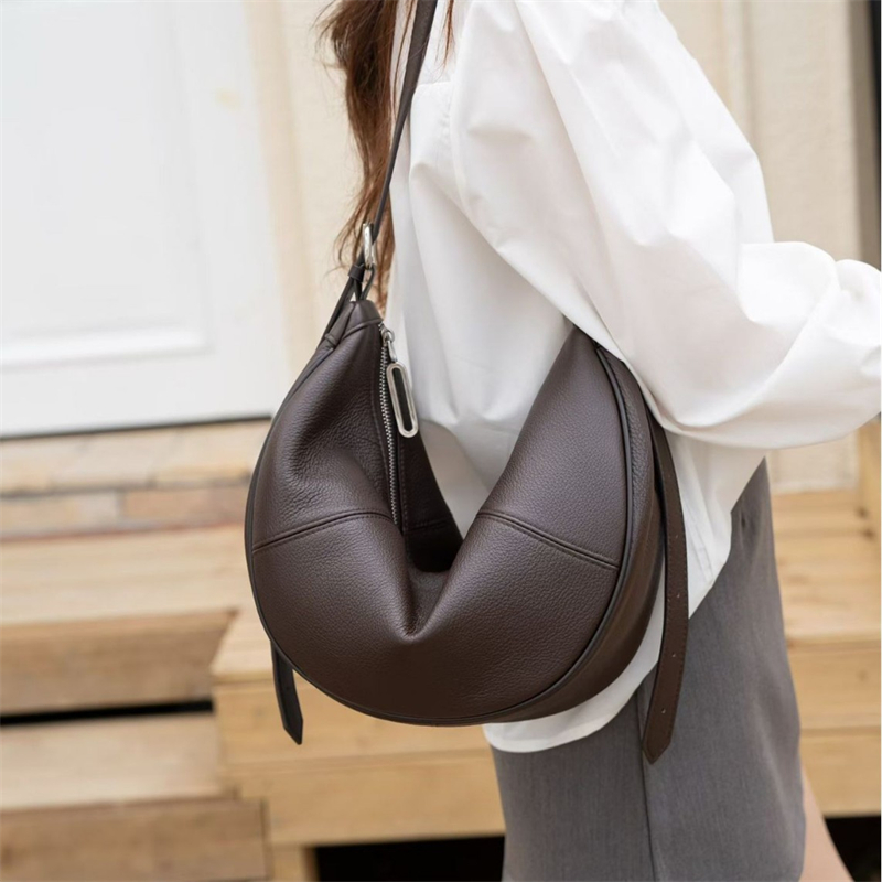 BURMINSA Soft Genuine Leather  - đánh giá và giá Leather Work Handbags For Women