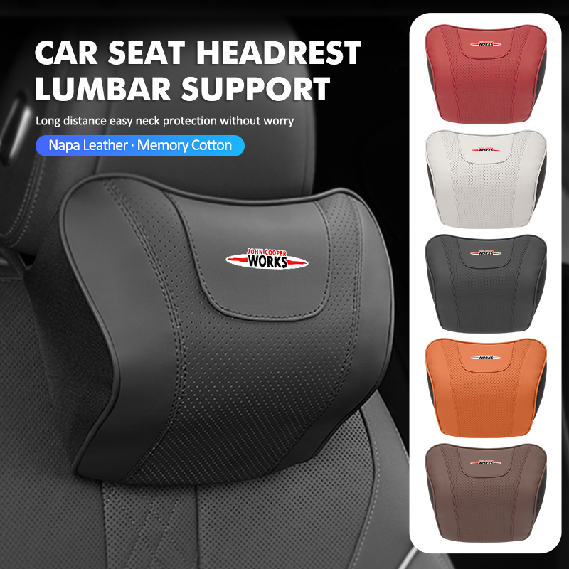 For MINI Car Headrest Lumbar S - đánh giá và giá Leather Work For Car