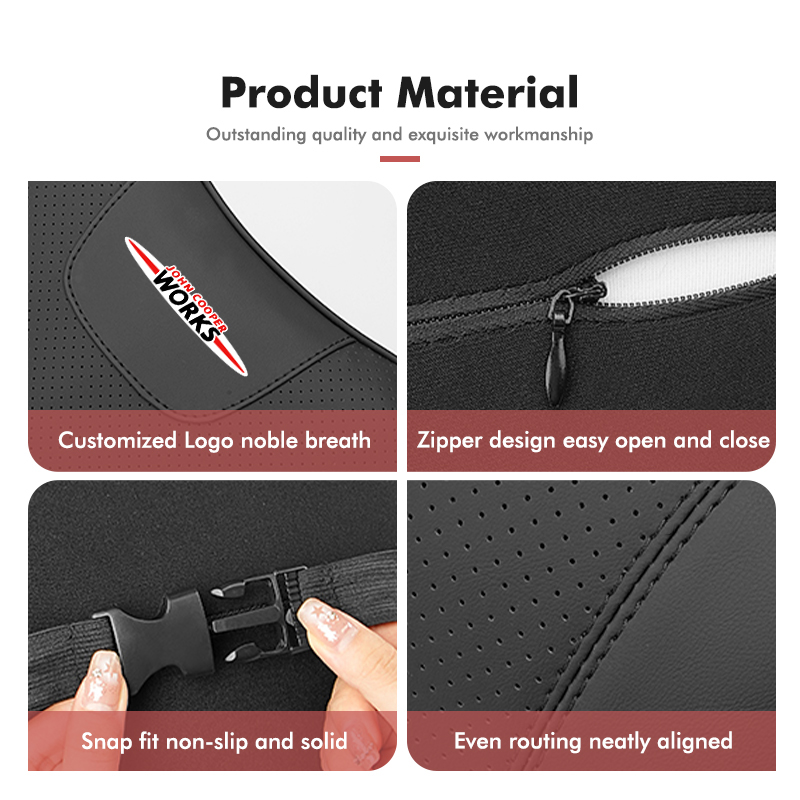 For MINI Car Headrest Lumbar S - đánh giá và giá Leather Work For Car