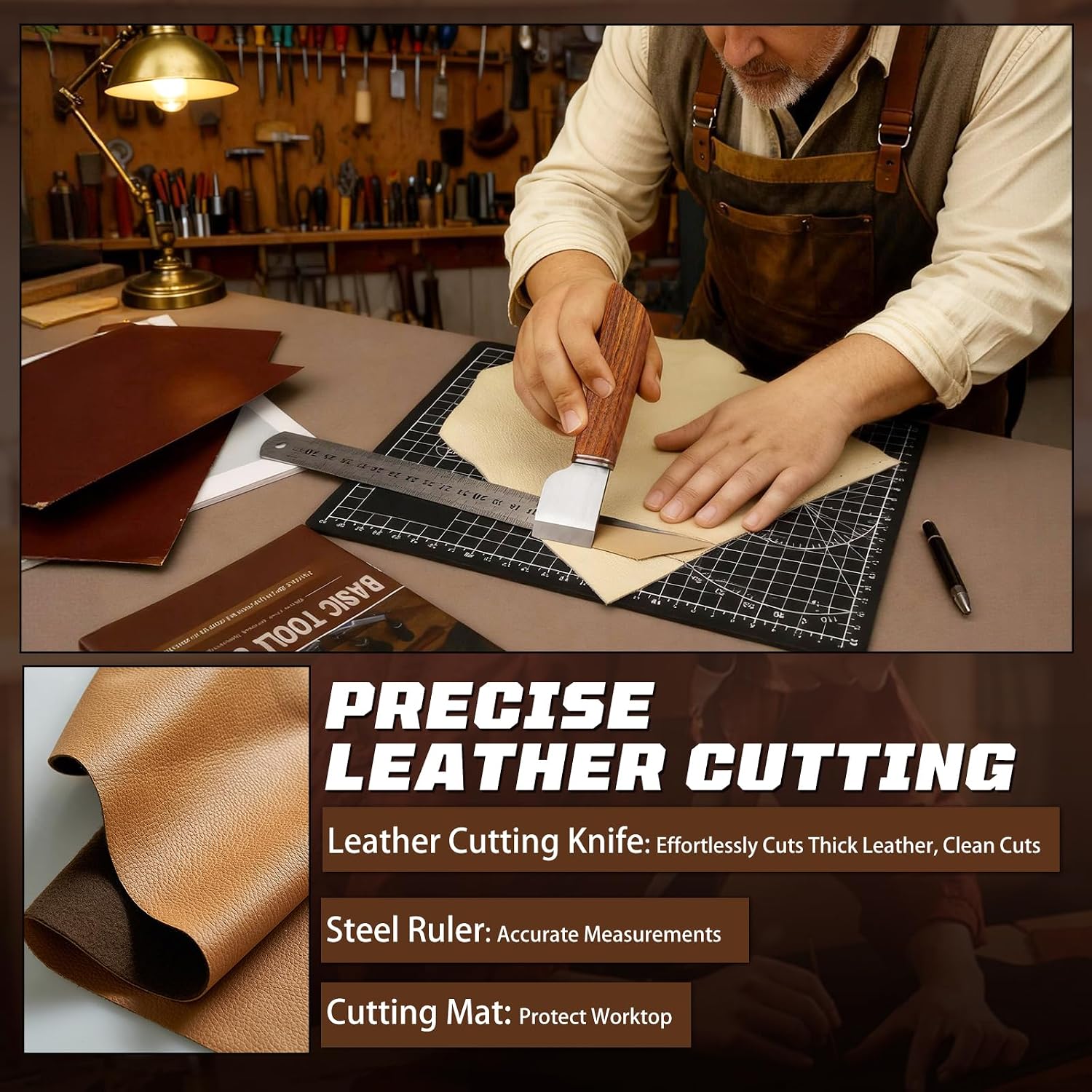 Leather Working Kit, Leather W - đánh giá và giá Leather Work Is