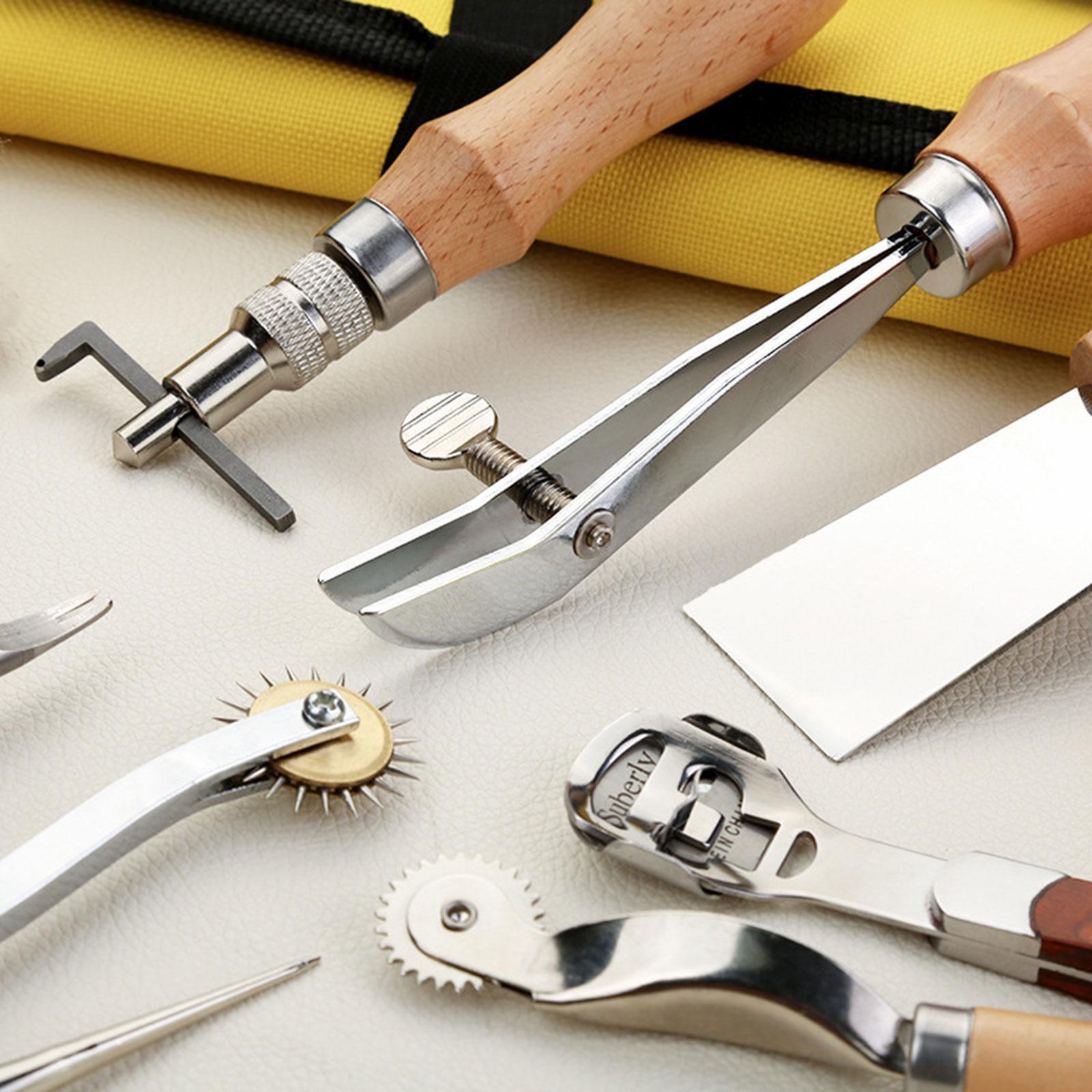 29x PU Leather Working Kit Equ - đánh giá và giá Leatherwork Beginner Tools