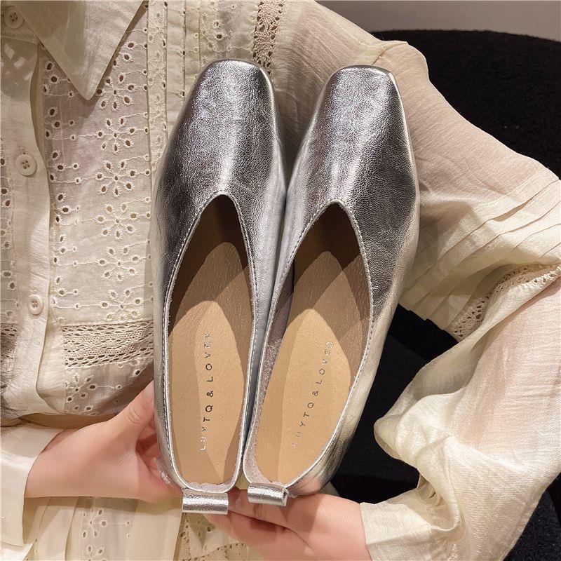 Fashion Shoes Women's Loafers  - đánh giá và giá Leather Work Heels