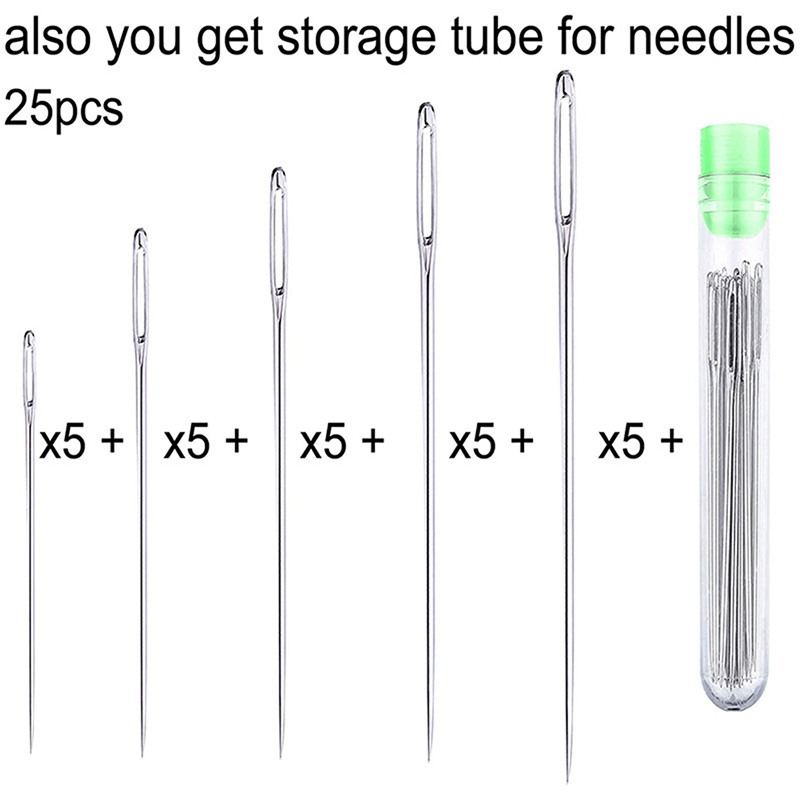 25 Pcs Large Eye Stitching Nee - đánh giá và giá Leatherwork Tool Kit