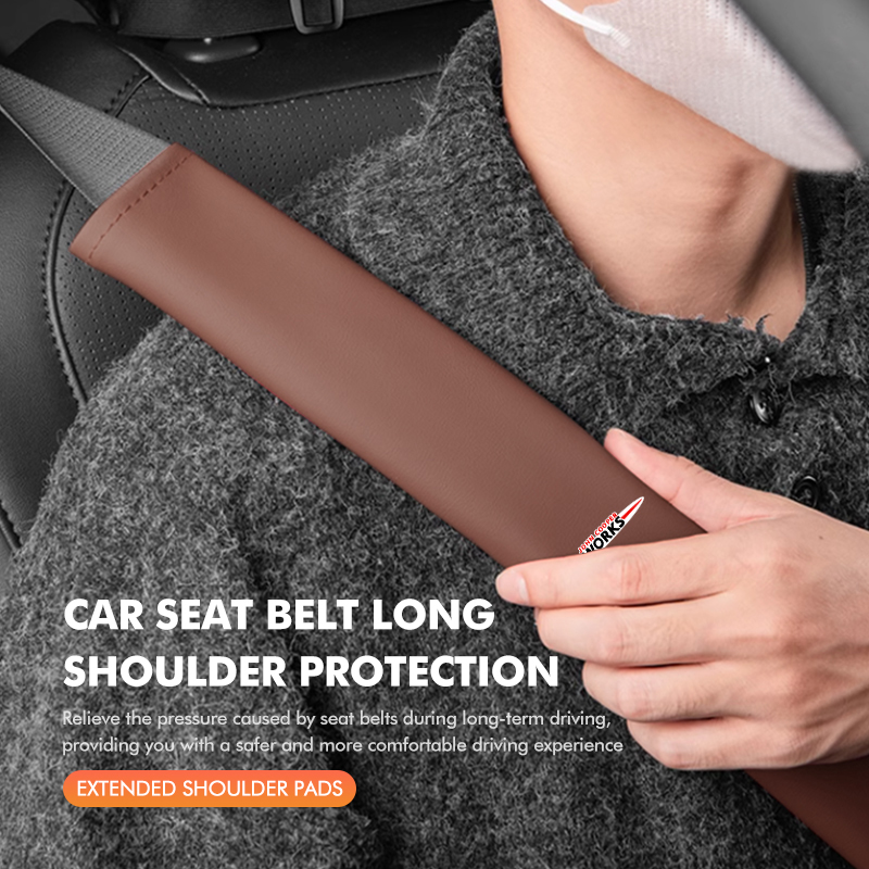 For MINI Car Seat Belt Pad Sho - đánh giá và giá Leather Work For Car
