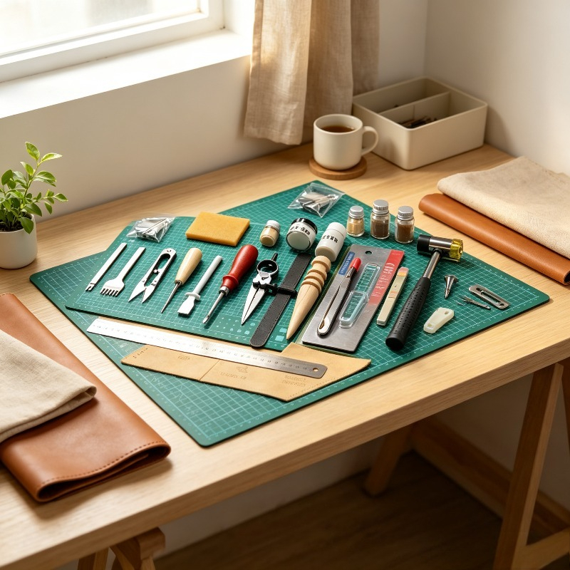 DIY Leather Working Starter Se - đánh giá và giá Leatherwork Beginner Tools