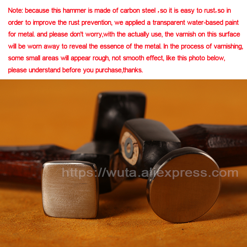 WUTA Da Vồ Búa Cobbler Búa Thé - đánh giá và giá Leatherwork Mallet