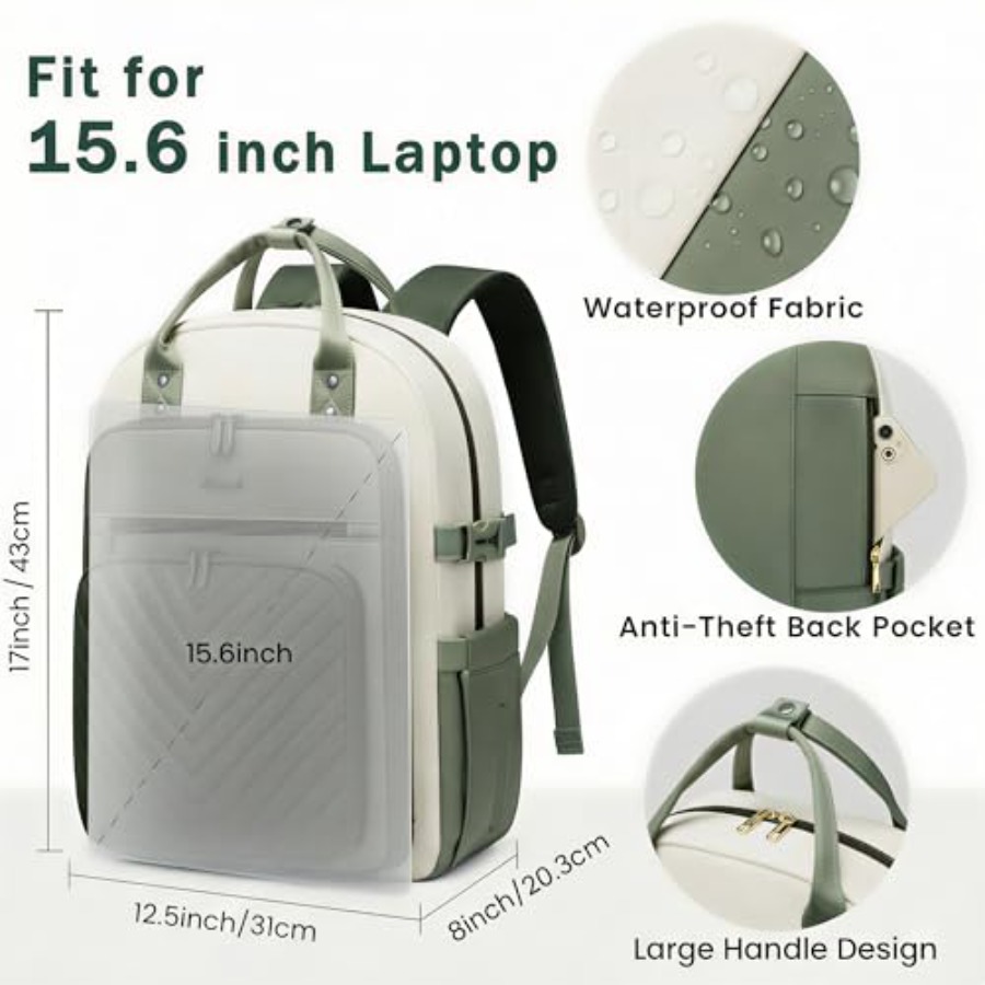 Laptop Backpack for Women, Wat - đánh giá và giá Leather Work Is